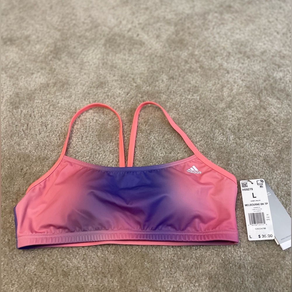 Women’s Adidas Melbourne UPF 50+ Bikini top - Picture 3 of 6